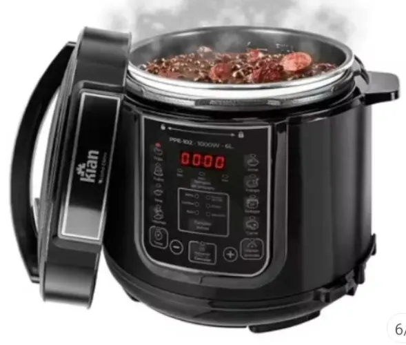 PANELA DE PRESSÃO ELÉTRICA 6 LITROS