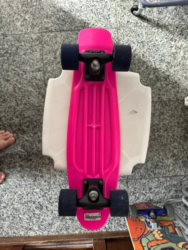 Mini skate rosa