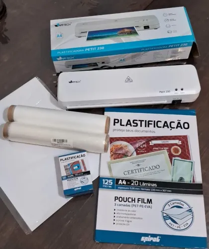Kit Plastificação e Laminação