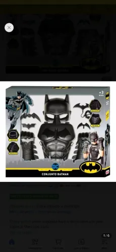 Batman fantasia