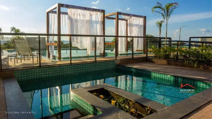 Apartamento 4/4 suítes sendo 2 suítes plenas, amplo Terraço na Orla 14