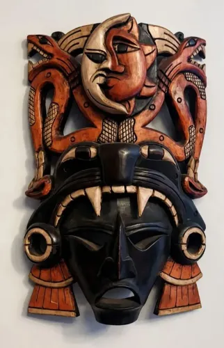 Máscara Maia de Chitzén Itza México