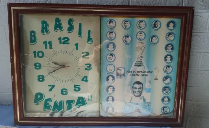 Relógio Relíquia da Copa do Mundo