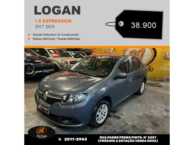 Renault Logan Expression Flex 1.0 12V 4P 2018