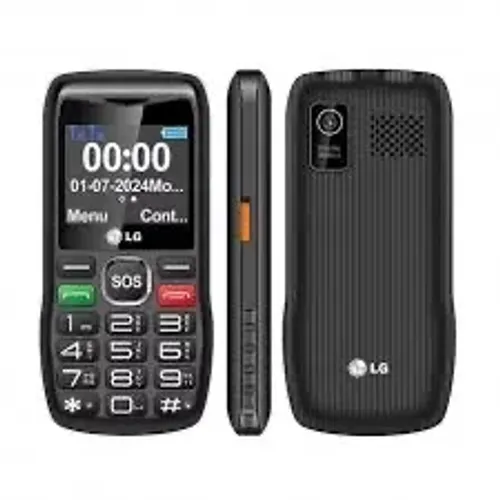 Lg G365 Celular P/ Idoso Zona Rural Radio Telefone Dois Chip Preto 