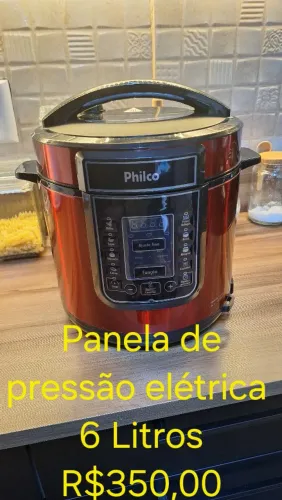 Panela de pressão elétrica 6 Litros Philco