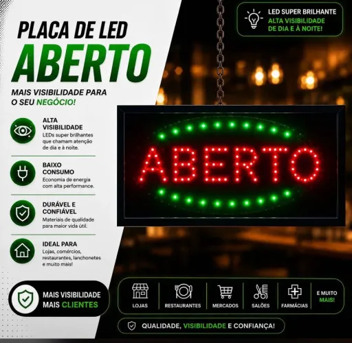 Placa de Led luminosa