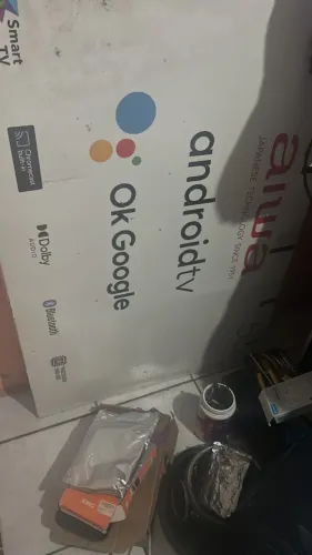 TV 50 POLEGADAS na caixa