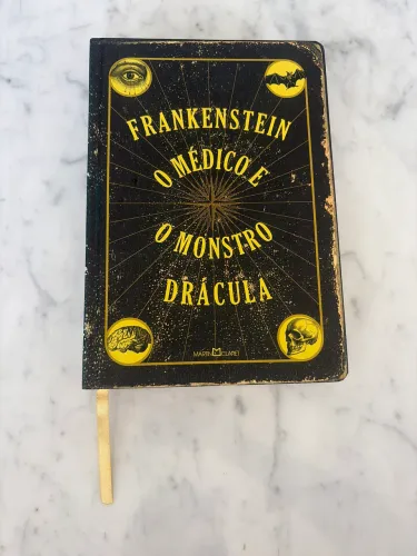 Livro Frankenstein, O médico e o monstro, Drácula- Editora Martin Claret