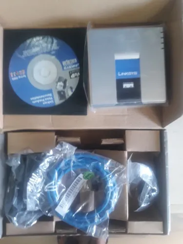 VENDO ATA LINKSYS PARA DUAS LINHA TELEFONICAS IPE NA EMBALAGEM