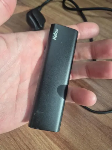 SSD Externo Netac Z Slim 500GB | Saúde 100% | USB 3.0 ACEITO PROPOSTAS