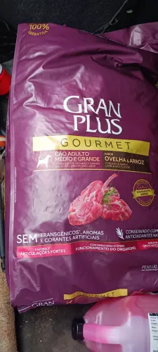 Ração Granplus ovelha com arroz pacote 15kg