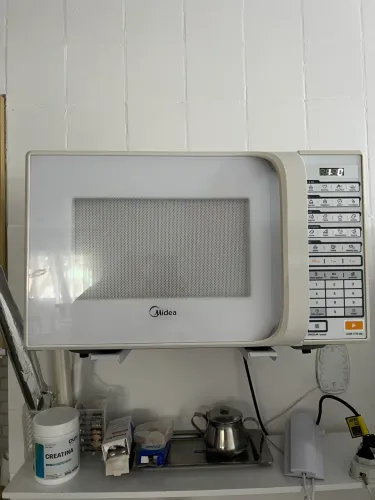 Micro-ondas Midea 20L Branco - Lindo e Funcionando Perfeitamente