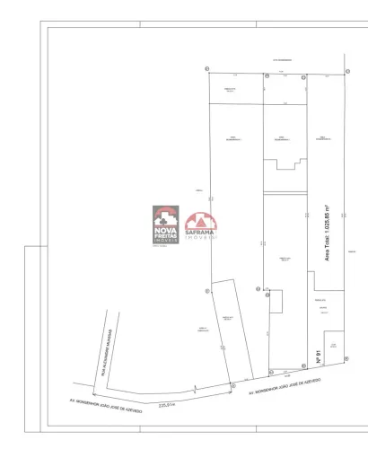 Terreno Gigante de 1.025m² em Avenida, com Possibilidade de Expansão!