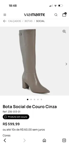 Bota Via Marte número 35 