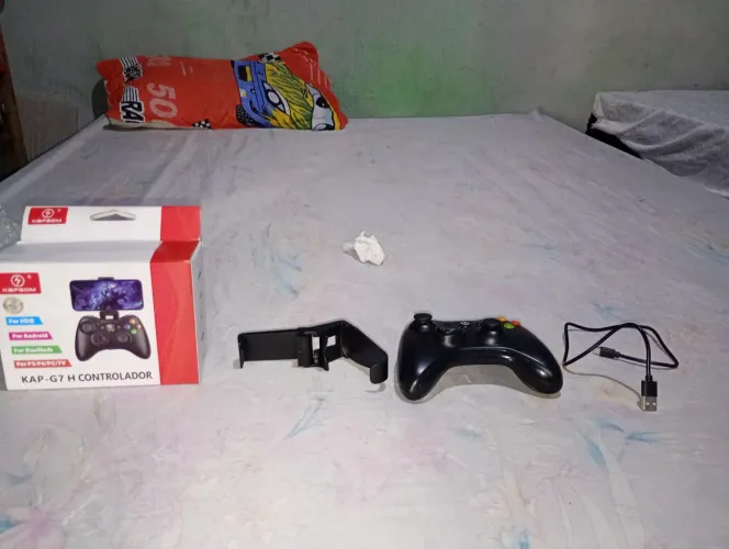 CONTROLE GAMEPAD NOVO