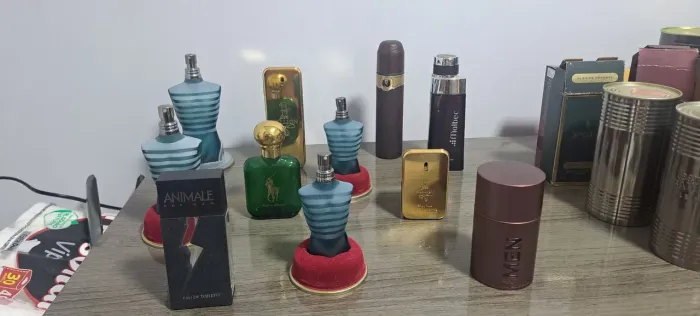Frasco de perfume vazio