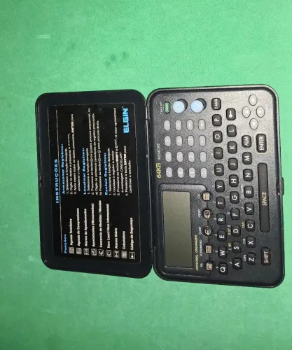 Calculadora e agenda eletrônica 