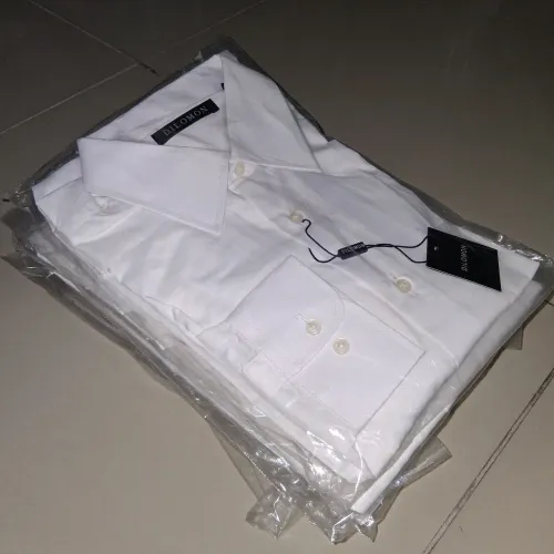 Camisa Social Branca T:2 - 8 Peças ( Nova )