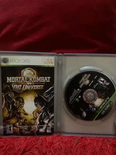 Mortal Kombat vs Dc - jogo usado Xbox 360 