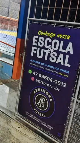 Escolinha de Futsal - a partir de 4 anos de idade