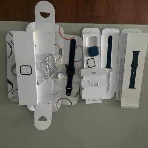 Apple Watch Series 7 41mm - Caixa de alumínio azul