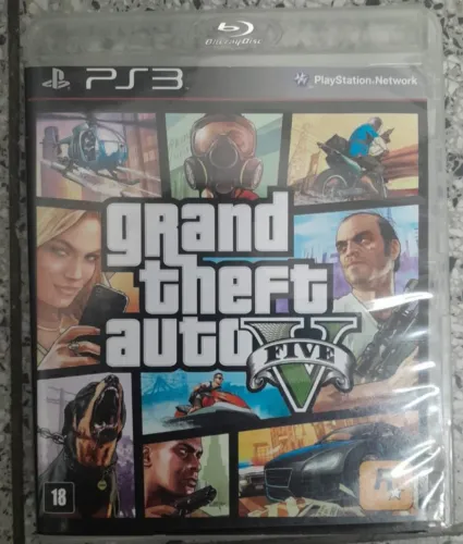 Grand Theft Auto V (físico) - PS3