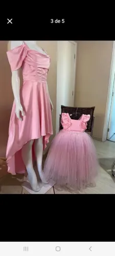 Vestido de luxo infantil