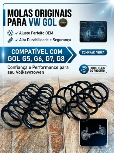 Molas originais do gol 