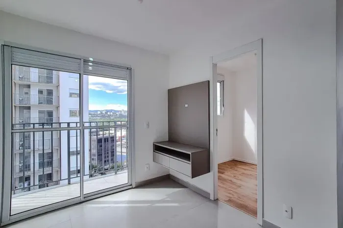 Apartamento para alugar com 37m², 2 quartos e 1 vaga