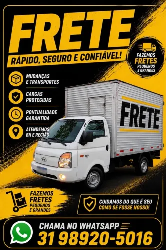 FRETES E MUDANÇAS.