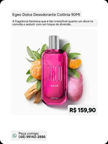 Egeo Dolce Desodorante Colônia 90ml