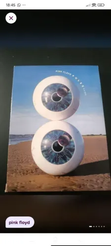 Dvd duplo Pink Floyd Pulse em excelente estado de qualidade