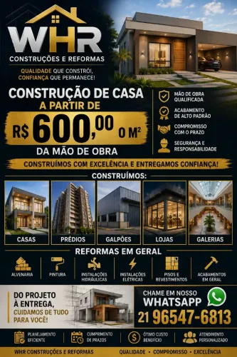 CONSTRUÇÃO/EMPREITEIRO/REFORMAS
