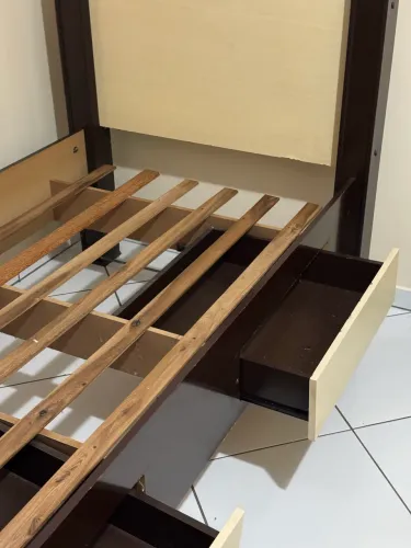 Cama Solteiro em MDF