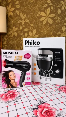 VENDA DE BATEDEIRA PHILCO E SECADOR MONDIAL<br>