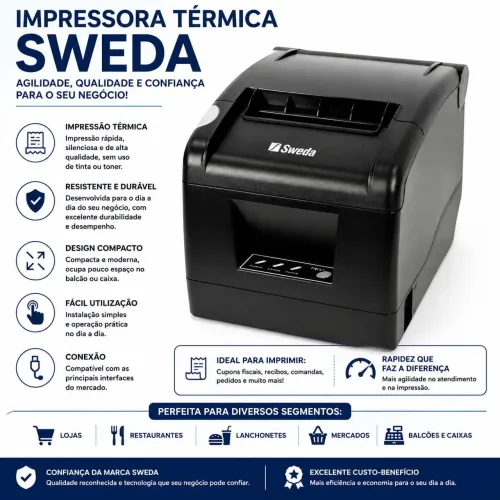 Impressora térmica Sweda
