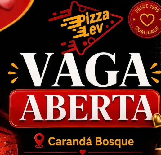 Vaga Free lance cozinha pizzaria 