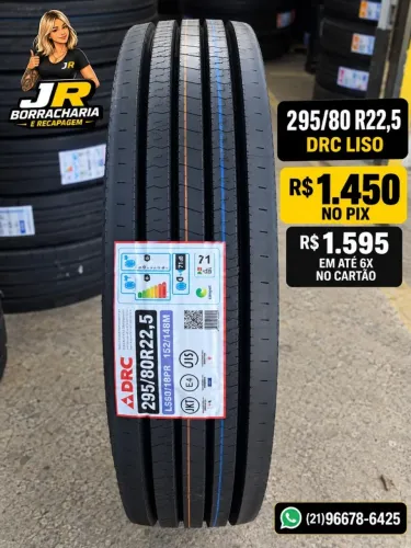 Pneu Novo 295 Liso - DRC