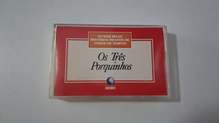 K7 As mais belas historias infantis de todos os tempos - Os tres porquinhos