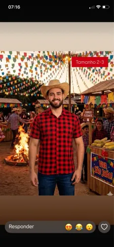 Camisas xadrez 