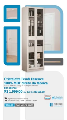 CRISTALEIRA FENDI ESSENCE