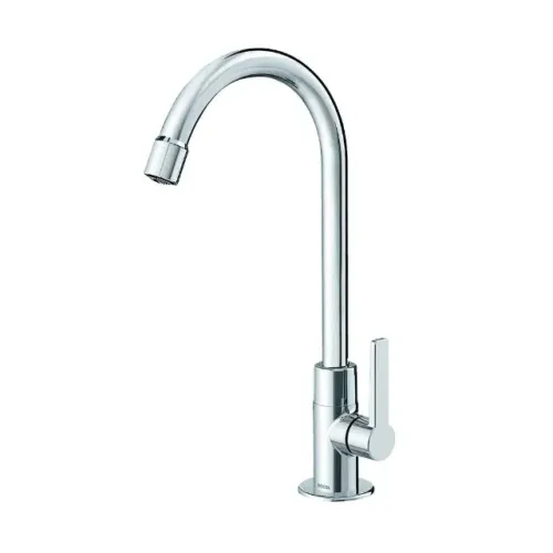 Torneira para Pia de Cozinha Gali Metal Bica Alta Docol, Cromado