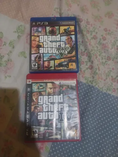 Gta 4 e 5 ps3