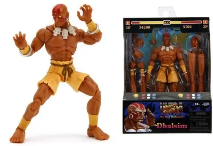 Dhalsim Street Fighter Ultra II Jada Toys