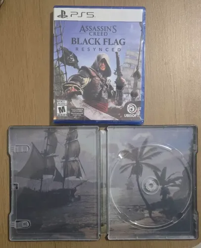Black Flag Resynced Ps5 Versão Steelbook