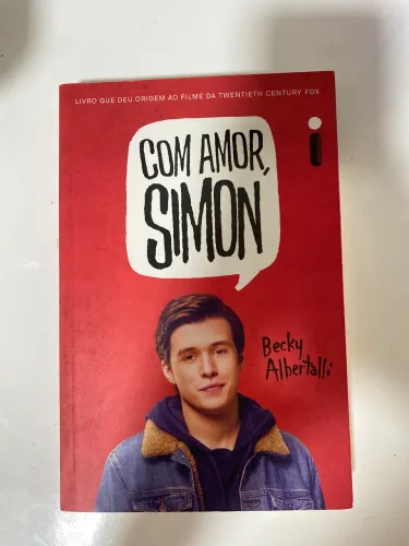 Livro: Com amor,Simon