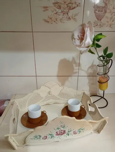 Cesta ou cesto vintage lindíssimo