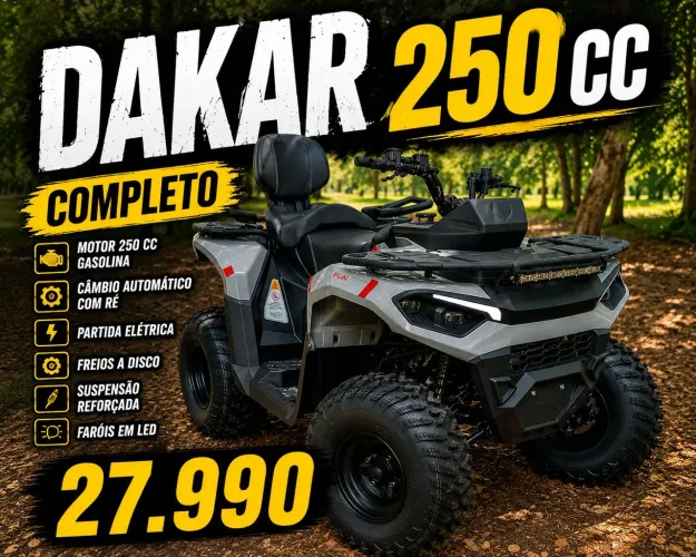 Quadriciclo completo 250 CC