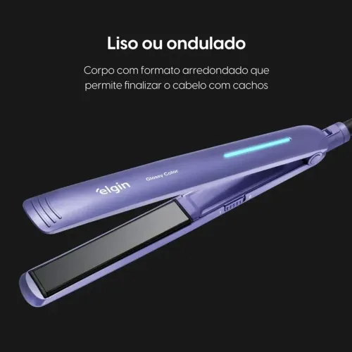 Prancha Alisadora Elgin Glossy Color Bivolt